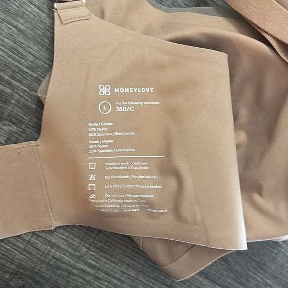 Honeylove Crossover Bra Size 38B/C - Picture 4 of 4